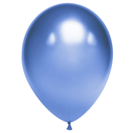 Гелиевые шары хром "синие"