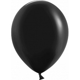 Гелиевый шар чёрный